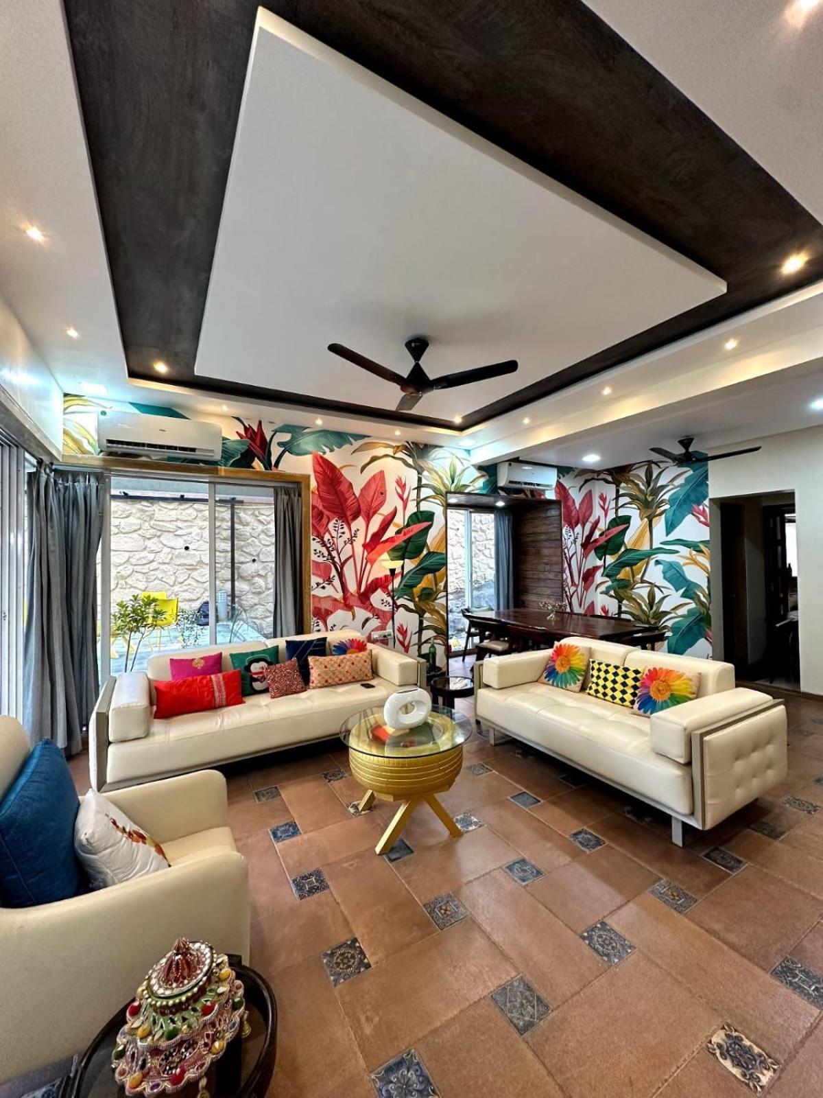 Tropical Villa II 4 Bhk II Lonavala II 1 Mountain View II 2 Private Pool II 3 Big Terrace Exterior foto